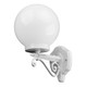Siena 20cm Sphere Wall Light - White Finish / E27 Siena 20cm Sphere Wall Light - White Finish / E27